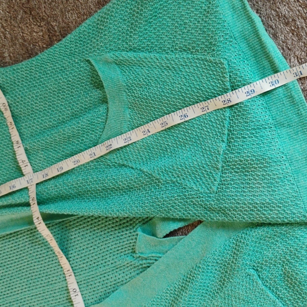 Angel Of The North Anthropologie Mint Cocoon Cardigan - Picture 9 of 12